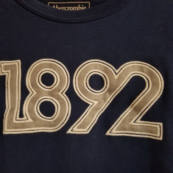 Vintage Abercrombie & Fitch 1892 Shirt M Blue - Picture 2 of 9